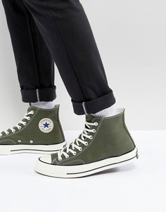 Зеленые высокие кеды Converse Chuck Taylor All Star 159771C - Зеленый