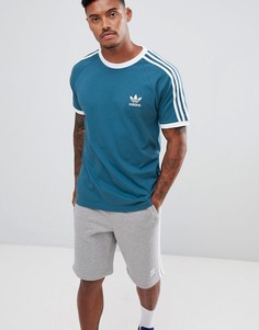 Синяя футболка adidas Originals California DV2554 - Синий