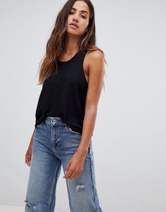 Майка Free People Coziest - Черный