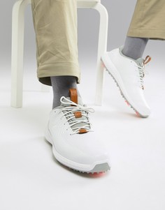 Белые кожаные кроссовки Puma Golf power adapt - Белый