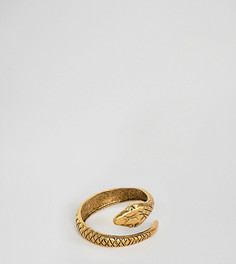 Позолоченное кольцо со змеей Regal Rose Lucifer - Золотой