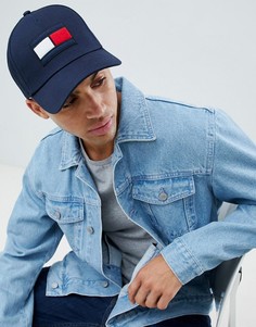 Темно-синяя бейсболка с флагом Tommy Hilfiger - Темно-синий