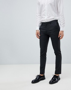 Серые строгие брюки супероблегающего кроя River Island - Серый