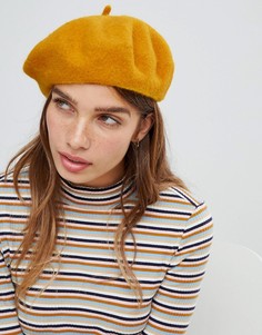Желтый берет Monki - Желтый
