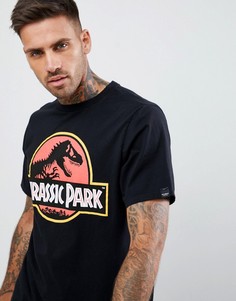 Черная футболка Pull&Bear Jurassic Park - Черный