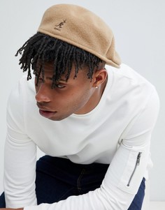 Светло-коричневая шерстяная кепка Kangol 504 - Рыжий