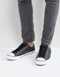 Черные кеды Converse Chuck Taylor All Star Ox 158258C - Черный