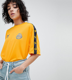 Желтая футболка Converse Colorblock Football - Золотой