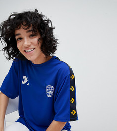 Футболка колор блок Converse - Синий