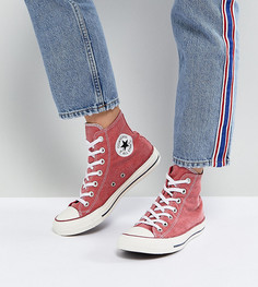 Красные высокие кроссовки Converse Chuck Taylor All Star - Красный