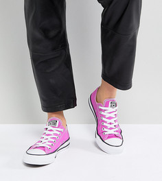 Лиловые кроссовки Converse Chuck Taylor All Star Ox - Розовый