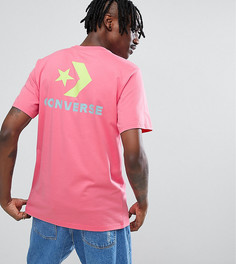 Розовая футболка с принтом на спине Converse эксклюзивно для ASOS - Розовый