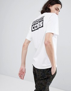 Белая футболка Converse Cons 10005693-A02 - Белый