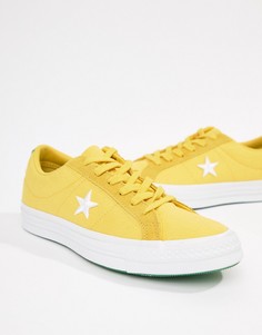 Желтые кроссовки Converse One Star - Желтый