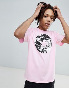 Розовая футболка Converse Chuck 10005874-A06 - Розовый