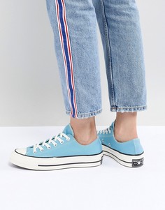 Синие низкие кеды Converse Chuck 70 - Синий