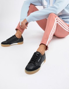 Черные кроссовки в стиле 80-х на каучуковой подошве adidas Originals Continental - Черный