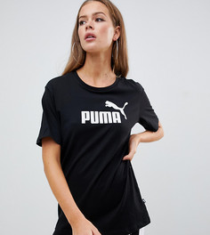 Футболка с логотипом Puma Elevated Essentials - Черный