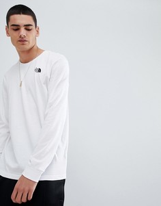 Белый лонгслив The North Face - Белый