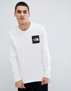 Белый лонгслив The North Face - Белый