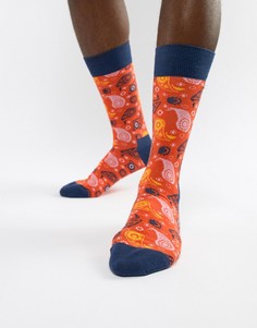 Носки Happy Socks x Wiz Khalifa - Оранжевый