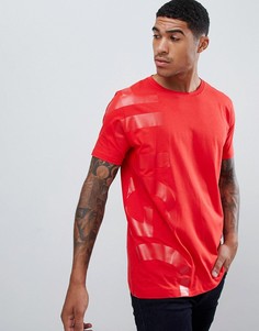 Красная футболка с логотипом HUGO Daws-U - Красный