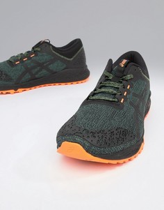 Зеленые кроссовки для бега Asics alpine xt trail - Зеленый