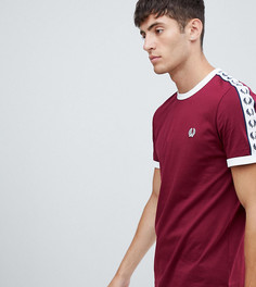 Бордовая футболка Fred Perry Sports Authentic - Красный