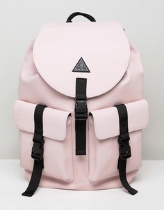 Прорезиненный рюкзак с карманами-карго Jack Wills - Розовый
