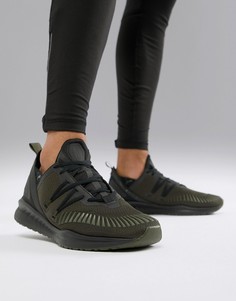 Кроссовки цвета хаки Puma Running Ignite 191219-02 - Зеленый