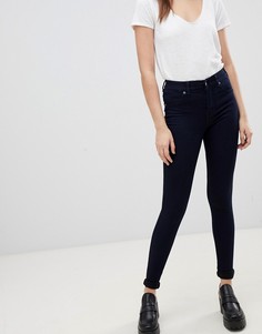 Dr Denim plenty mid rise skinny super stretch jean - Синий