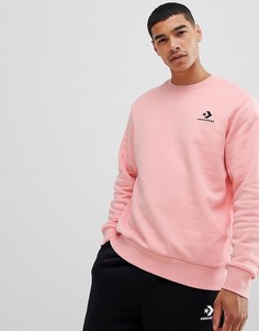 Розовый свитшот с логотипом Converse 10009141-A02 - Розовый