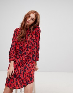 Платье с абстрактным принтом Vero Moda - Мульти