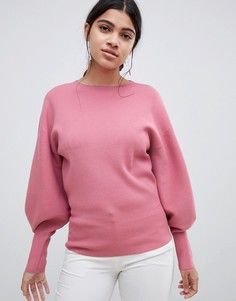 Джемпер с пышными рукавами Ted Baker - Розовый
