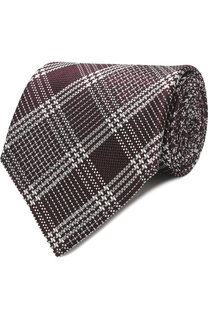Шелковый галстук с узором Tom Ford
