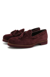 Замшевые лоферы с кисточками Tod’s Tods