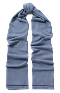 Шерстяной шарф с необработанным краем Loro Piana
