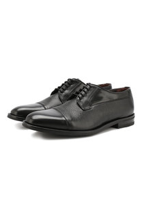 Кожаные дерби на шнуровке Canali