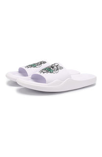 Шлепанцы с логотипом бренда Kenzo
