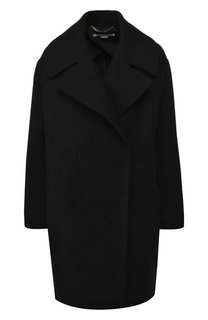 Однотонное шерстяное пальто Stella McCartney