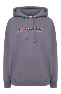 Хлопковый пуловер с капюшоном Vetements