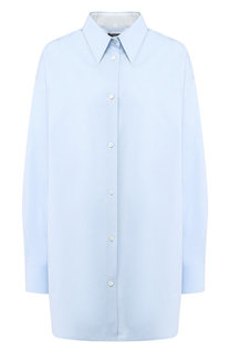 Удлиненная хлопковая блуза CALVIN KLEIN 205W39NYC