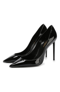 Лаковые туфли Zoe на шпильке Saint Laurent