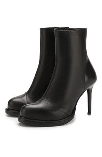 Кожаные ботильоны на шпильке Ann Demeulemeester