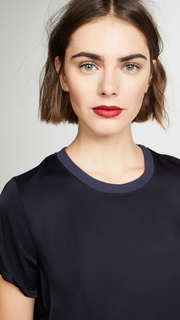 Nation LTD Marie Sateen Boxy Crop Top