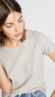 Nation LTD Colette Classic Rolled Crew Tee