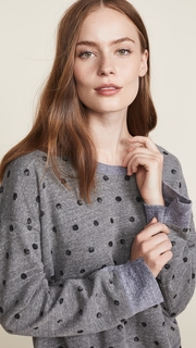 Splendid Paint Dot Sweatshirt