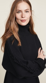 Barrie Long Sleeve Cashmere Pullover