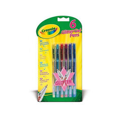 Набор гелевых ручек "Блеск", 6 шт. Crayola