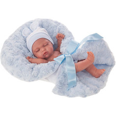 Кукла-младенец Juan Antonio Munecas Франциско в голубом, 26 см